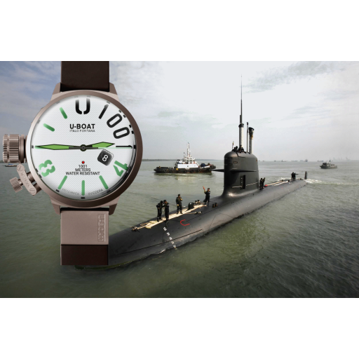 U-Boat white greem