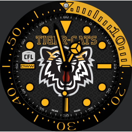 GMX3 Hamilton Tiger-Cats CFL by QWW
