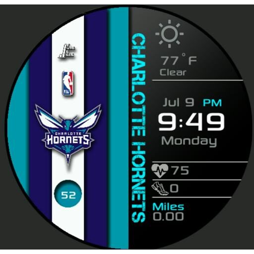 Hornets Striped Digital