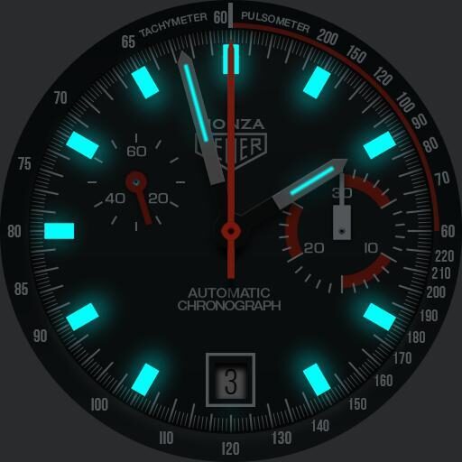 JCs Heuer Monza slo glo options