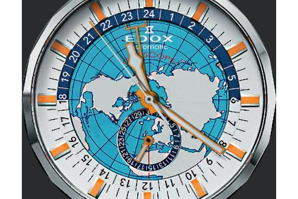 Edox Geoscope Gmt Automatic