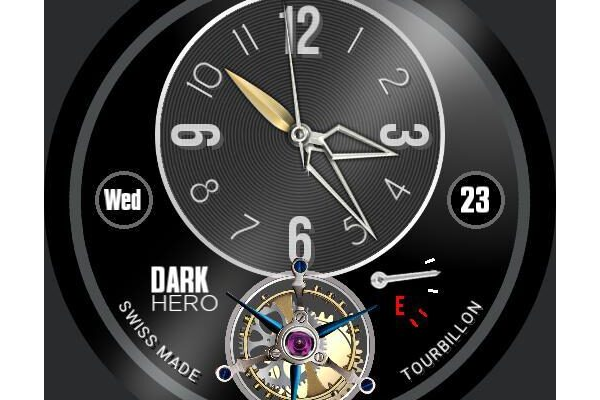 DarkHero Dual Time Tourbillon