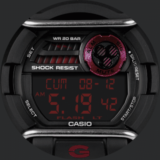 gshock gd400 red