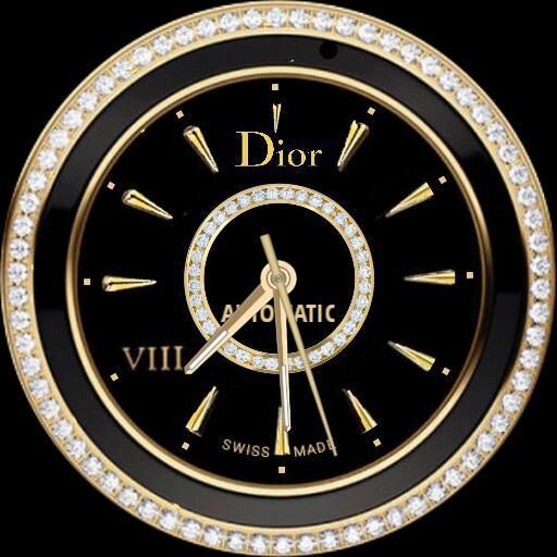Dior Black Ceramic Diamonds