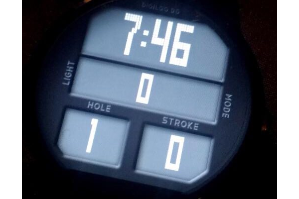 Digilog DG -disc golf watch