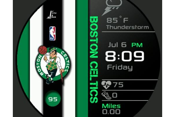 Celtics Striped Digital