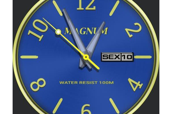 My Version Magnum Gold Watch