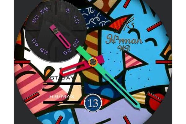 Smart Dress Art Serie. Romero Britto: Best Friends. 1.2