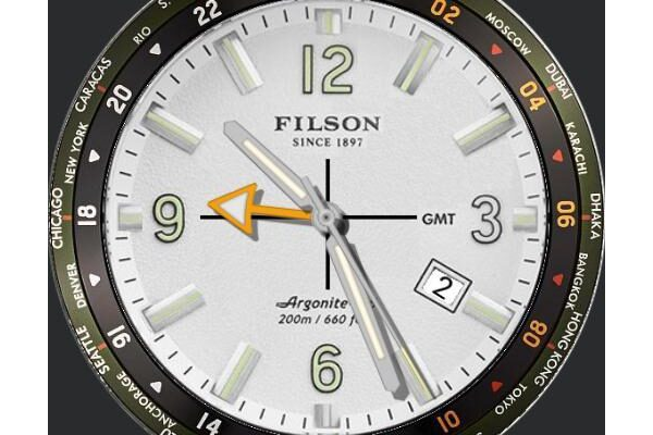 Filson Journeyman GMT White