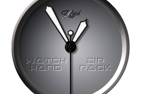 Pulsar Styled Watch Hand Zip-Pack