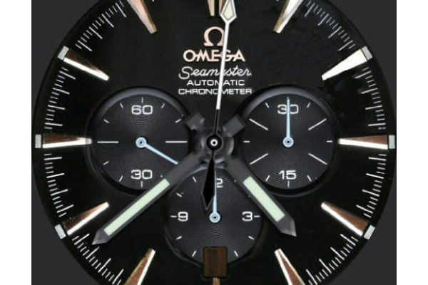 Seamaster black chrono