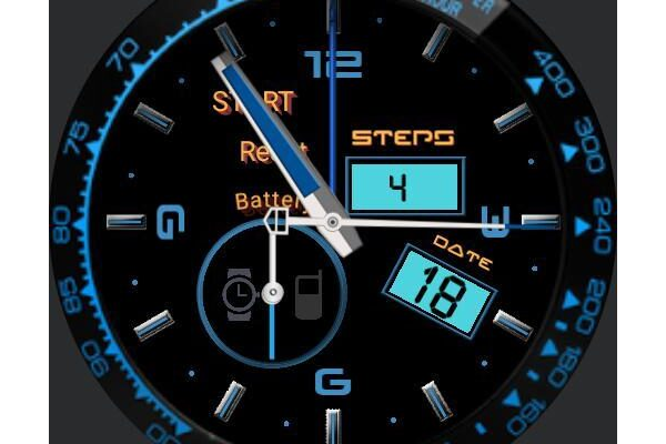 Bllue watch 1