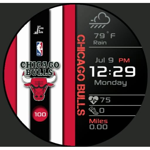Bulls Striped Digital