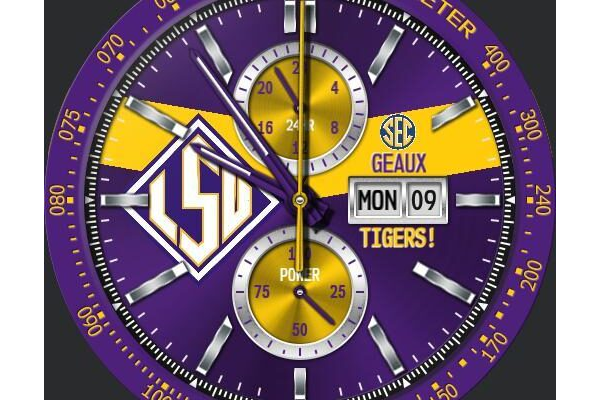 LSU Tigers Modular Racer, thanks to QWW