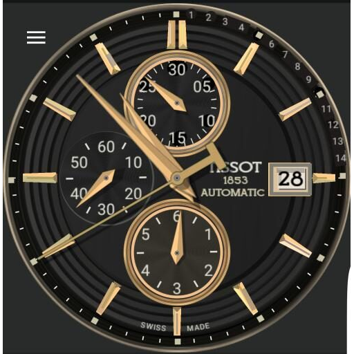 Tissot Veloci-T Rose Gold ~ Contrast Tap