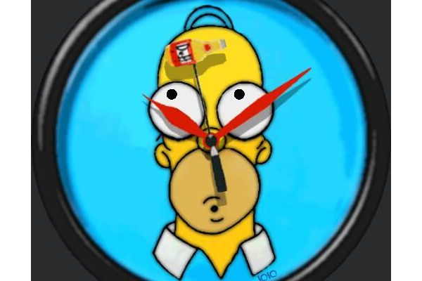 Homer Simpson Duff Beer Watch