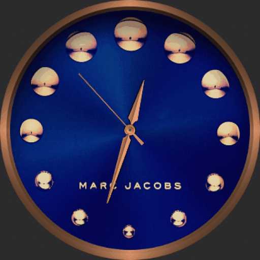 MARC JACOBS GOLD AND SHINY