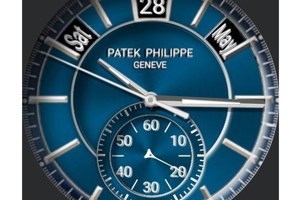 PATEK PHILIPPE BLUE with Auto dim options