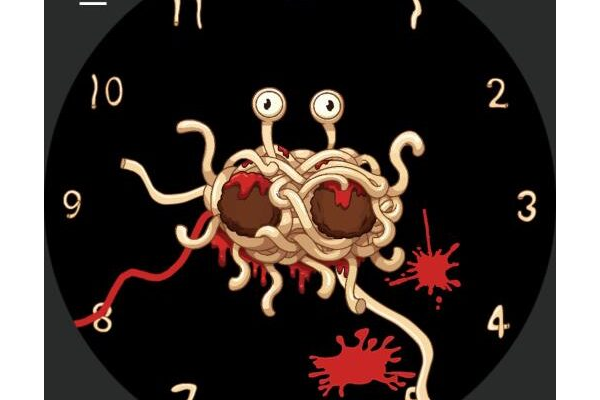 Pastafarian Stopwatch