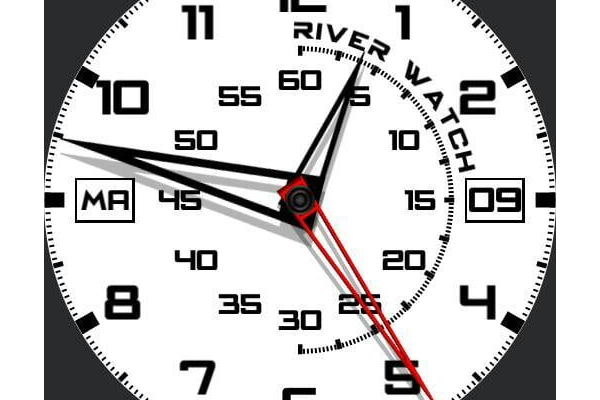 River watch clean white