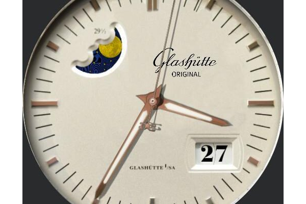 Glasshutte Original senator date - moonphase