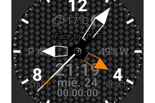 Carbon Fiber Dark Skeleton