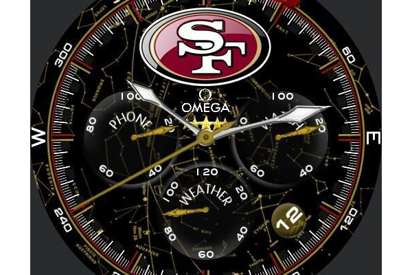 Omega Chronometer San Francisco 49ers
