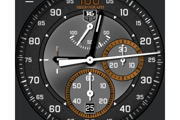 Tag Heuer Mikrograph Dark