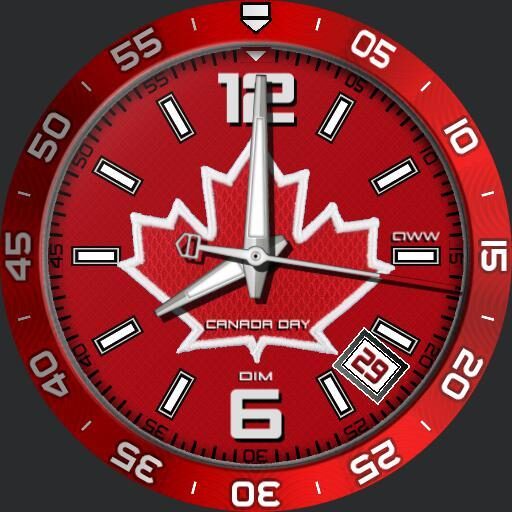 QWW Canada Day WearDroid