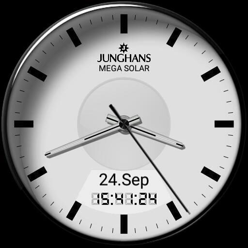 Junghans Mega Solar White