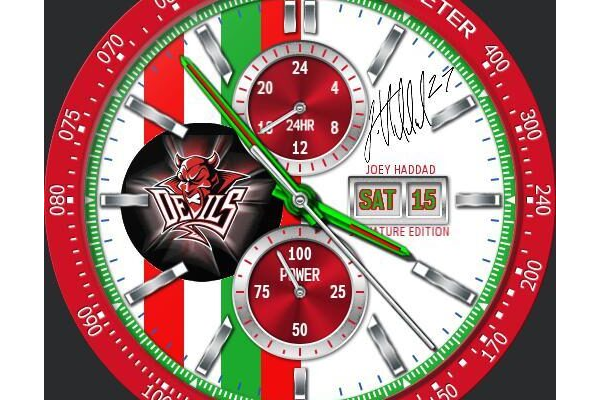 Cardiff Devils Joey Haddad signature edition