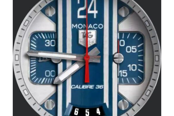 Tribute - Tag Monaco 24 round - blue