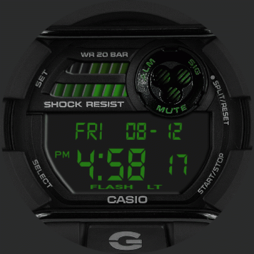 gshock gd400 green