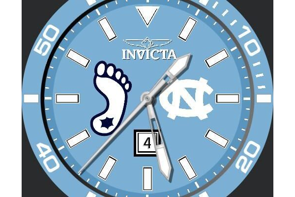 In-Victa Dive Watch North Carolina Tarheels