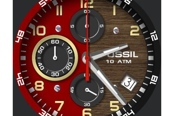Fossil CH2560 RED