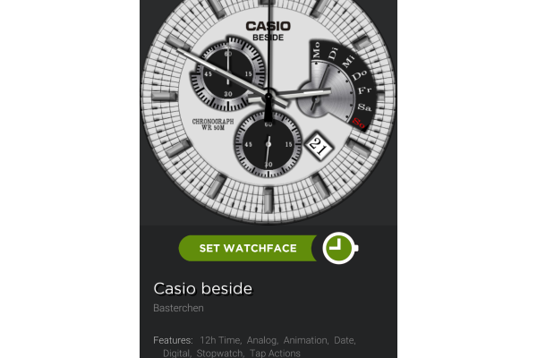 Casio beside