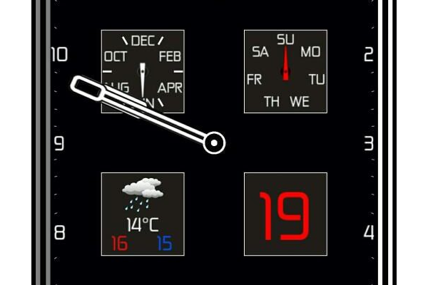 Simple Square Watch