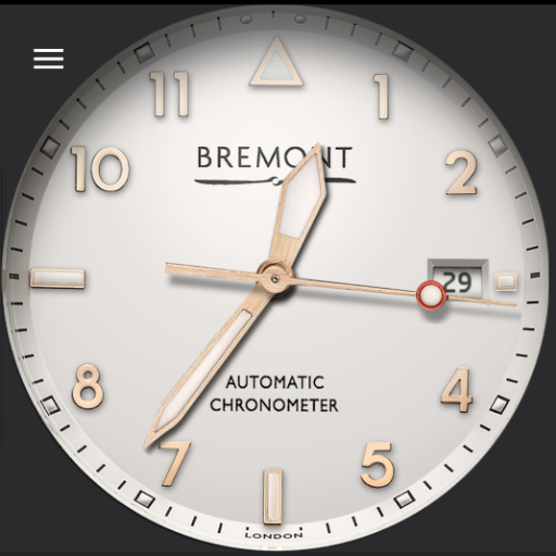 Tribute - Bremont Solo - white and gold