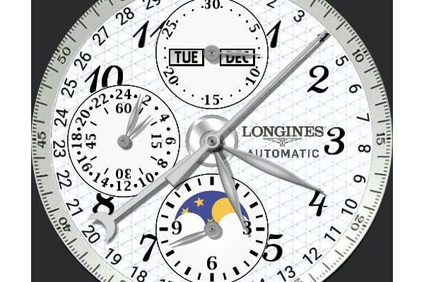 Longines Master Collection Chrono RC White