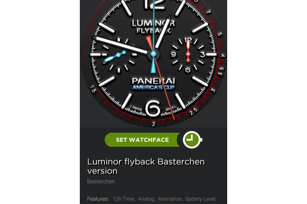 Luminor flyback Basterchen version