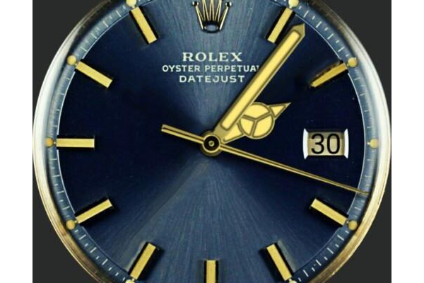 ROLEX BLUE AND GOLD