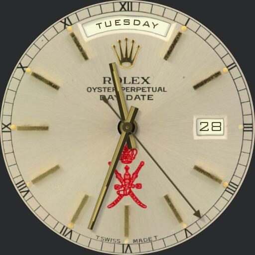 Rol o.p. Day date Ivory