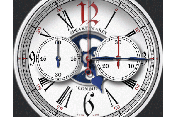 Speake-Marin London Chronograph Special Edition for Harrods auto-dim options