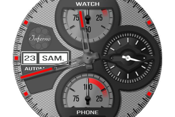 Inferno Mark I Grey & Black Mo Ed.