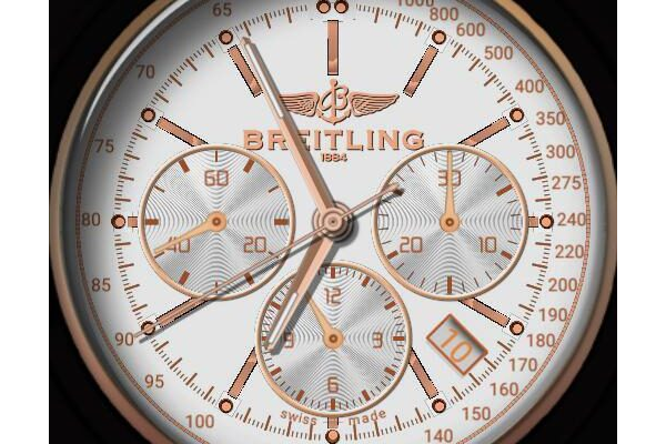 Bretling Transocean Rose Gold