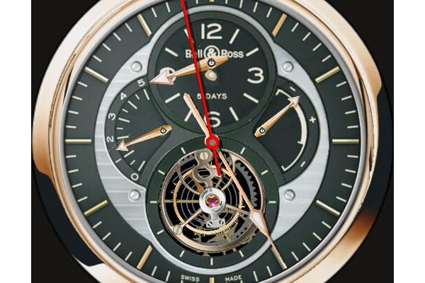 Bell & Ross Military Toubillon Multiface Concept.