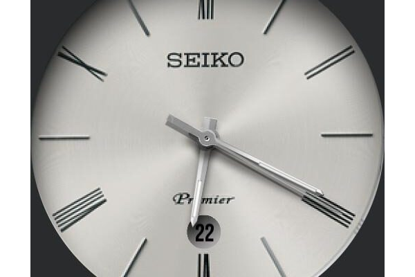 Seiko premier silver