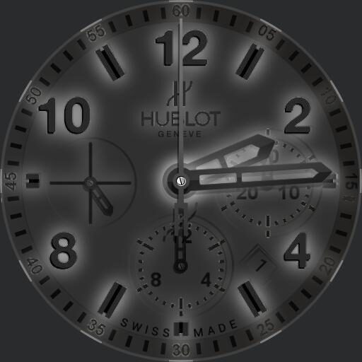 Hublot Matte Platinum slo glo options