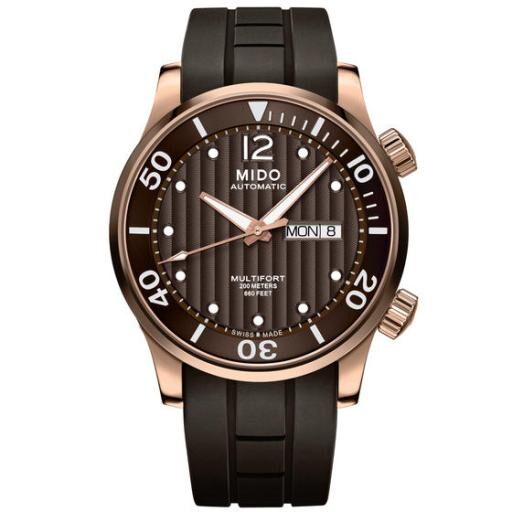 mido automatic multifort brown