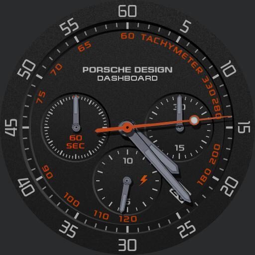 Porsche design orange